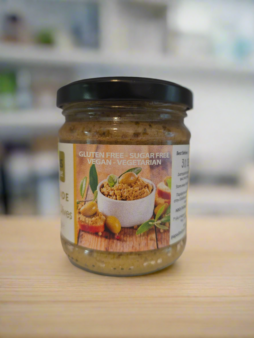Oliventapenade / Olivenpaste aus grünen Oliven 180g