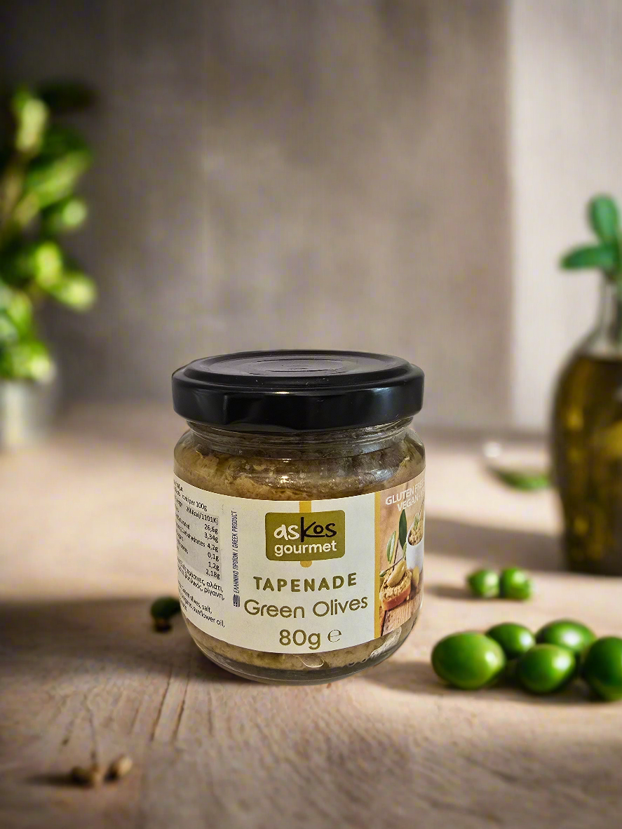 Oliventapenade / Olivenpaste aus grünen Oliven 80g