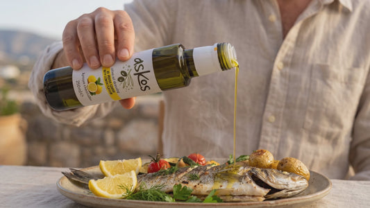 ASKOS Olivenöl mit Zitrone 250 ml aus Kos
